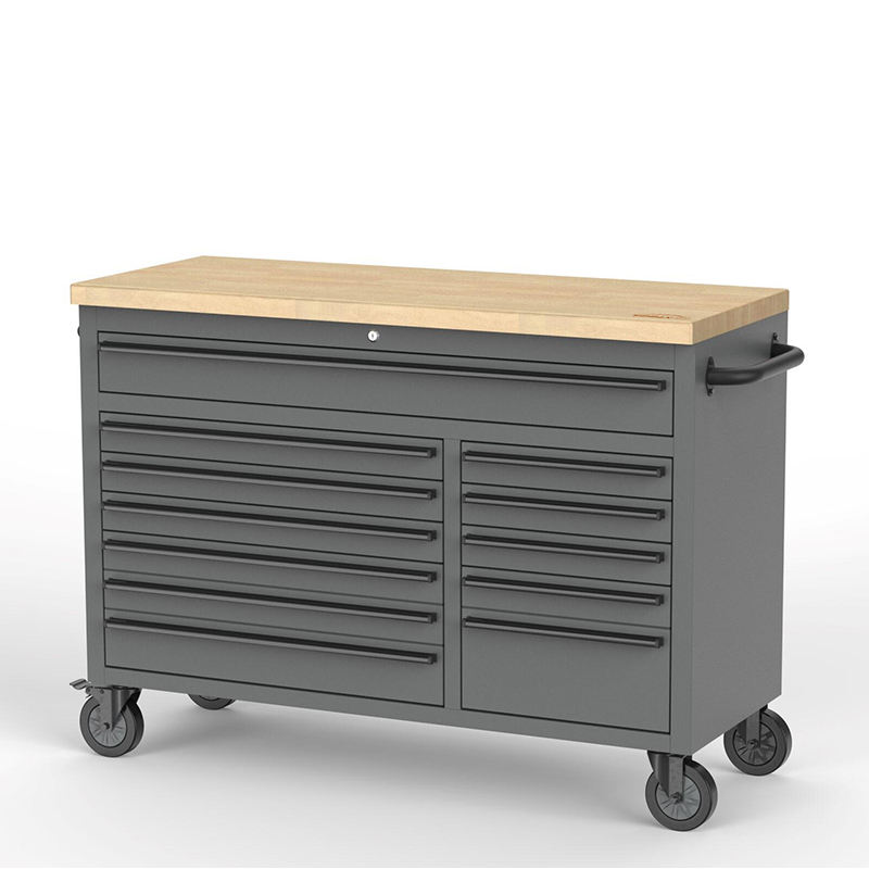 48" 12-Drawers Roller Cabinet Toolbox Workstation with 471PCS XPE Tray Tools Set
