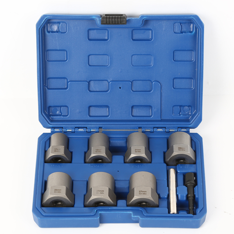 9PC Bolt Nut Screws Extractor Socket Set