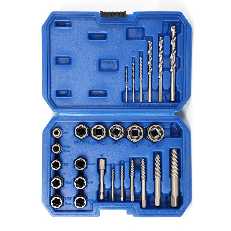 26PCS Screw & Bolt Extractor Set