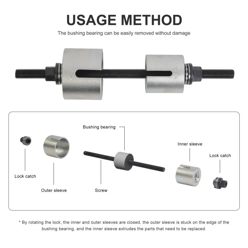 Press And Pull Sleeve Kit -- 24pcs