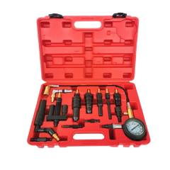 14PCS Diesel Engine Compression Tester Kit