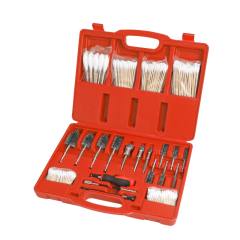 22PCS Professional Diesel Injector Seat Brush Master Cleaning Kit