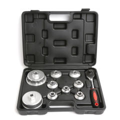 10PCS Aluminium Material 3/8" Dr Cup Type Oil Filter Wrench