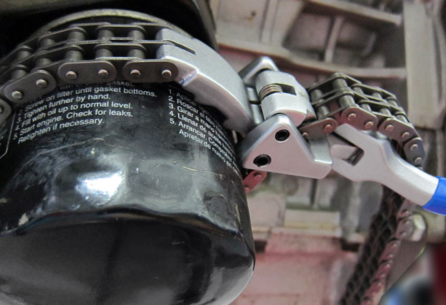 Oil Filter Chain Wrench