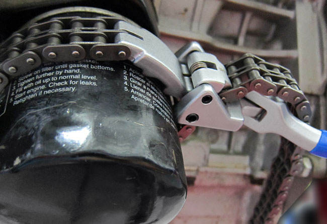 Oil Filter Chain Wrench