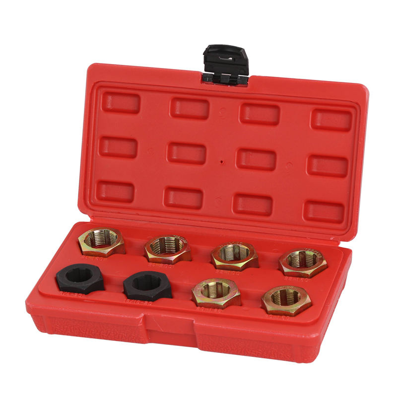 8 Piece Axle Spindle Rethreading Set