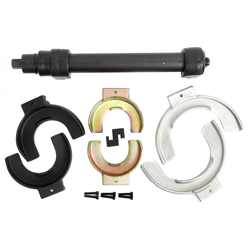 Interchangeable Fork Strut Coil Spring Compressor Tool