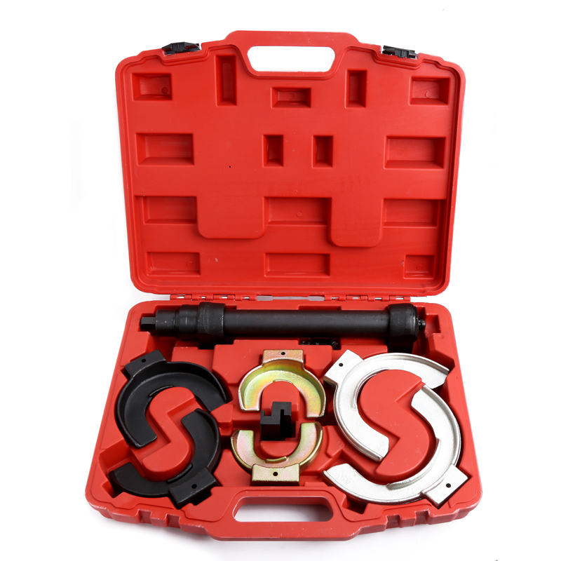 Interchangeable Fork Strut Coil Spring Compressor Tool