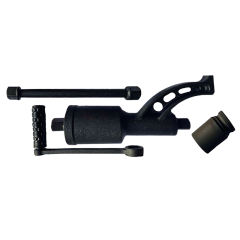 Longer Type Manual Torque Tire Wrench With 38MM Crv Sockets