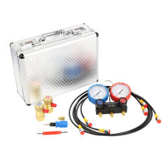 R744 High Quality Carbon Dioxide Manifold Gauge Set