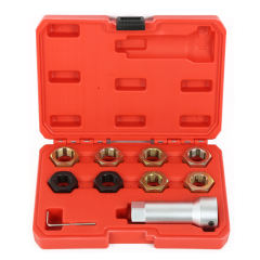 9PCS Axle Spindle Rethreading Set