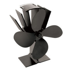 4-Blade Heat Powered Stove Fan