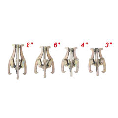 4PCS 3-Jaw Gear Pullers(Single Hole)