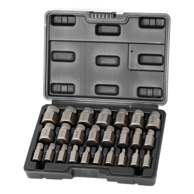 25Pcs Screw Bolt Nuts Extractor Set