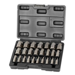 25Pcs Screw Bolt Nuts Extractor Set