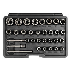 32 Pieces Impact Bolt &amp; Nut Remover Set