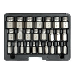 25Pcs Screw Bolt Nuts Extractor Set