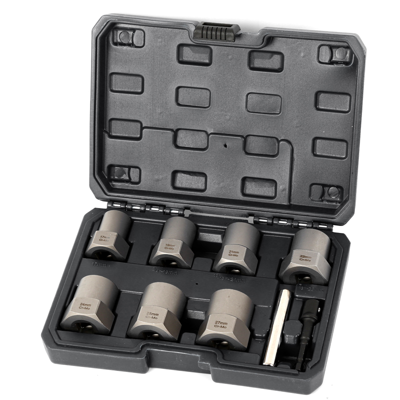 9PC Bolt Nut Screws Extractor Socket Set