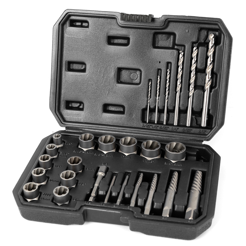 26PCS Screw & Bolt Extractor Set