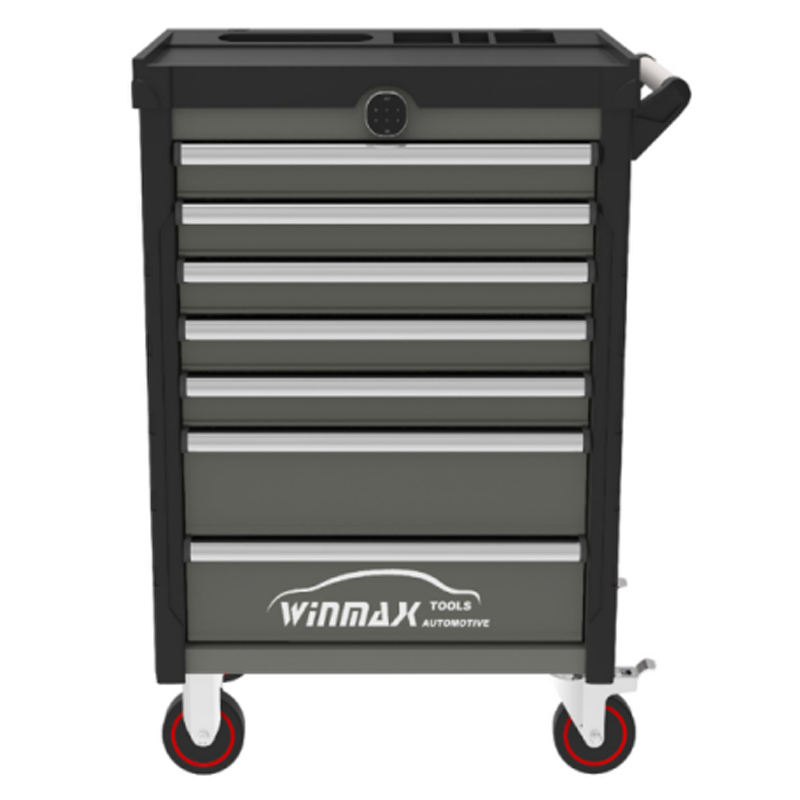 27" 7 Drawer Roller Cabinet with Digital Security Lock