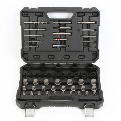 56PCS Master Nut Bolt &amp; Screw Extractor Set