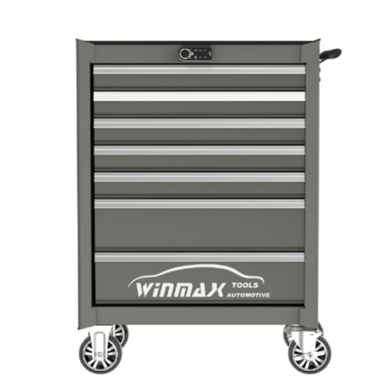 27" 7 Drawer Roller Cabinet with Digital Security Lock
