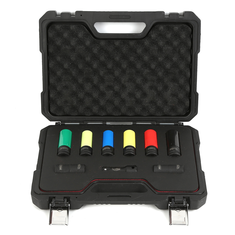 9PCS 1/2" Dr Alloy Wheel Nut Socket Set