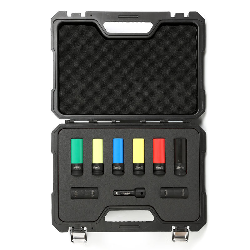 9PCS 1/2" Dr Alloy Wheel Nut Socket Set