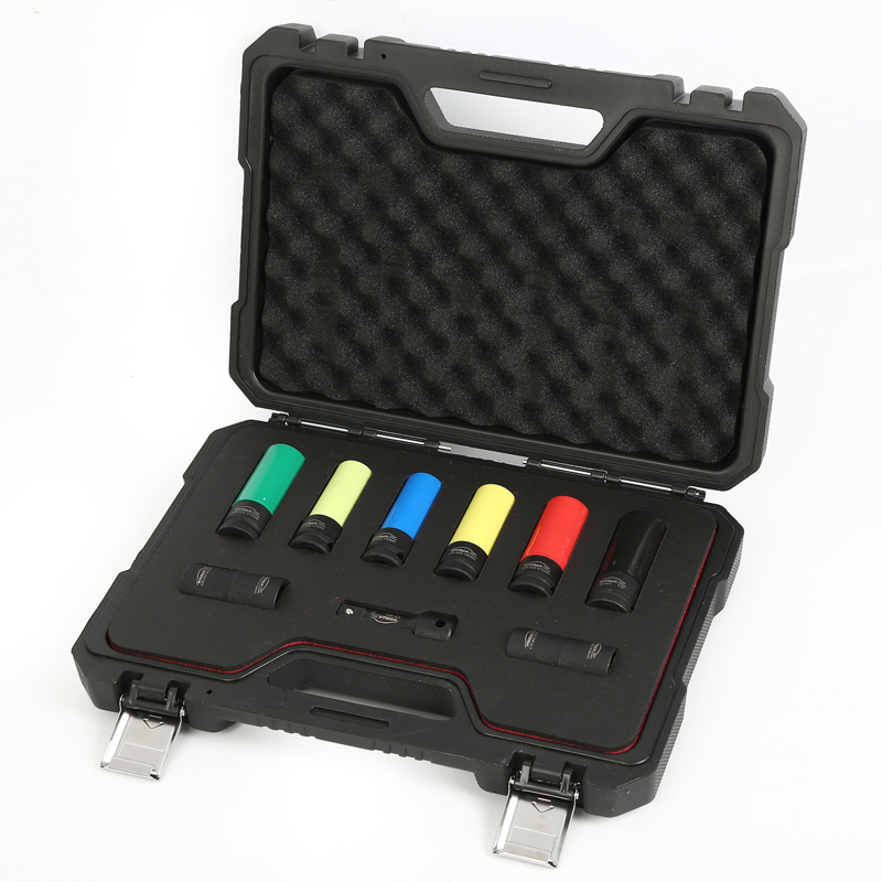 9PCS 1/2" Dr Alloy Wheel Nut Socket Set
