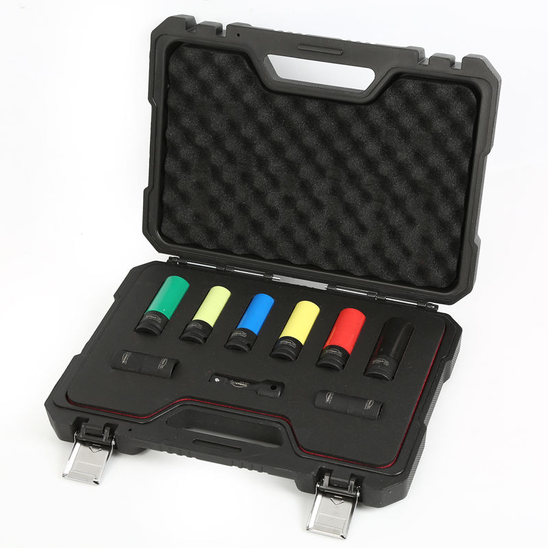 9PCS 1/2" Dr Alloy Wheel Nut Socket Set
