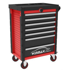 27" 7 Drawer Roller Cabinet with Digital Security Lock