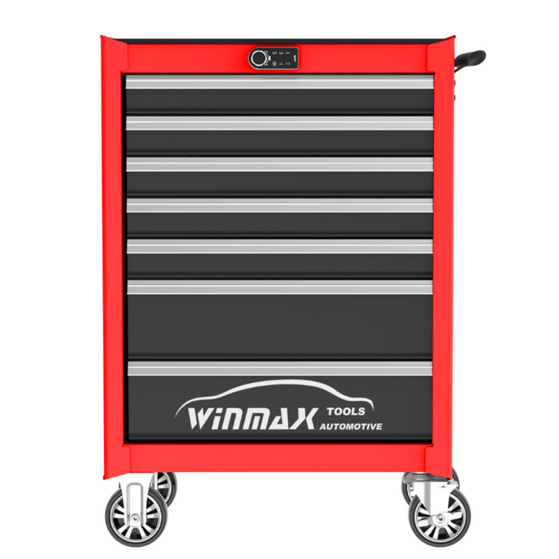 27" 7 Drawer Roller Cabinet with Digital Security Lock
