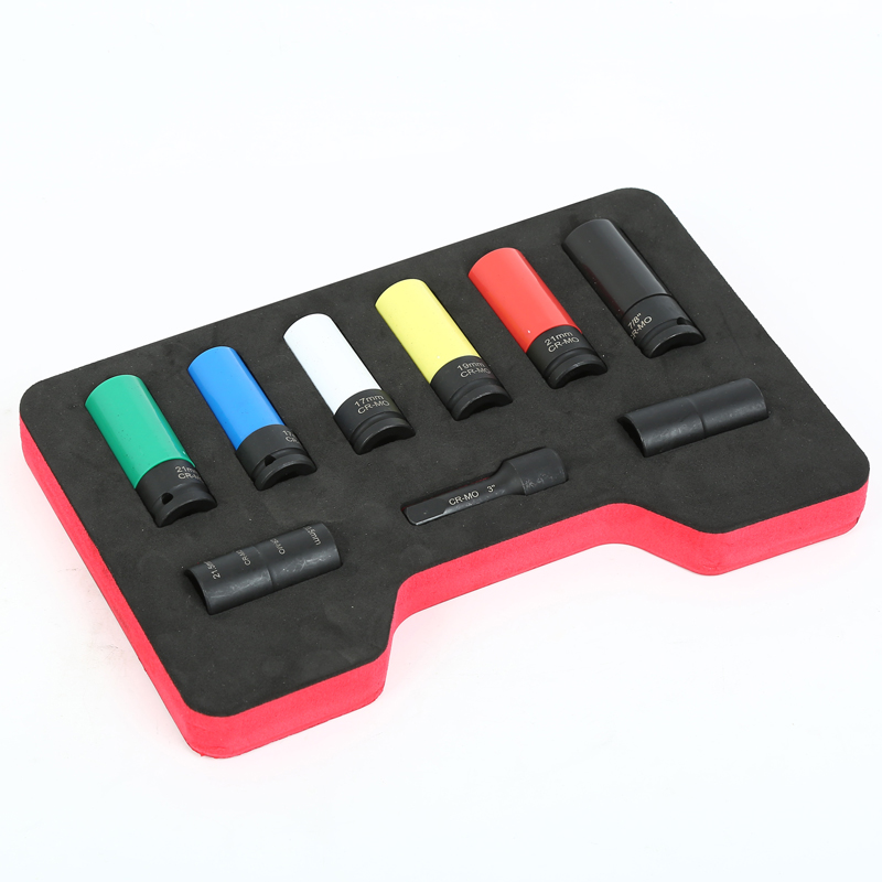 9PCS 1/2" Dr Alloy Wheel Nut Socket Set