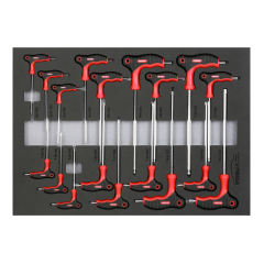 18PCS T-Handle Hex Key Set
