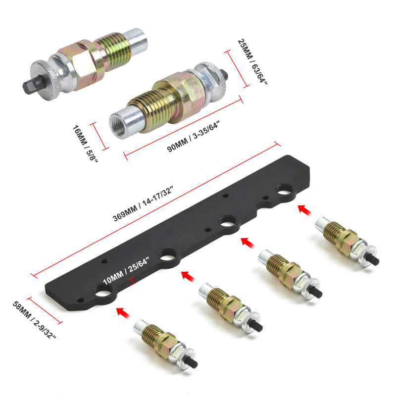 14PCS Fuel Injector Removal/Installation Tool Kit for BMW MINI Petrol Engines B38 B48