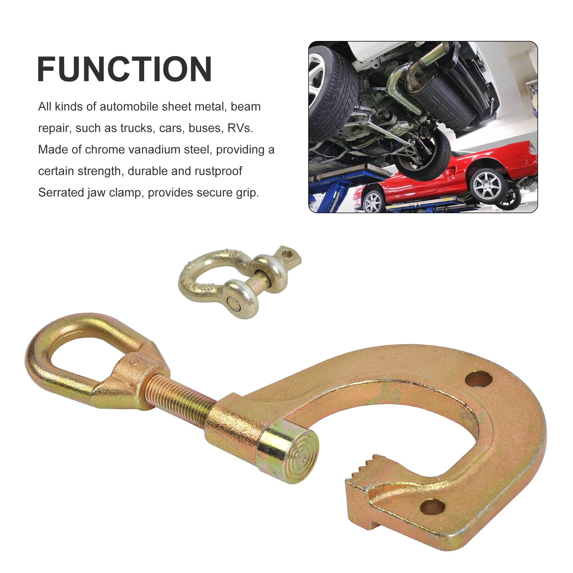 3 Ton G-Type Body Clamp