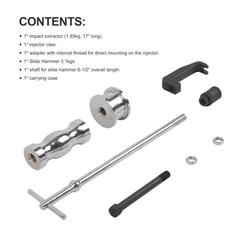 5pc Injector Puller Extractor Set For Benz