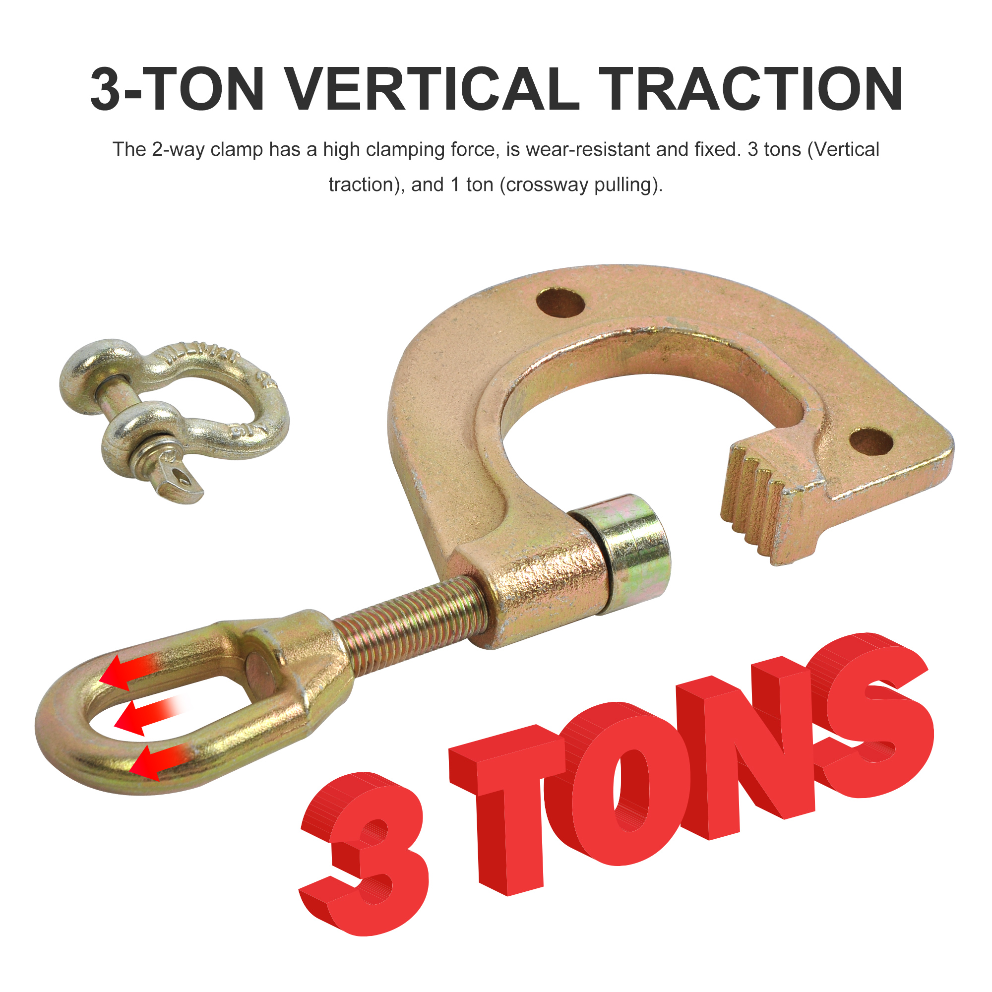 3 Ton G-Type Body Clamp