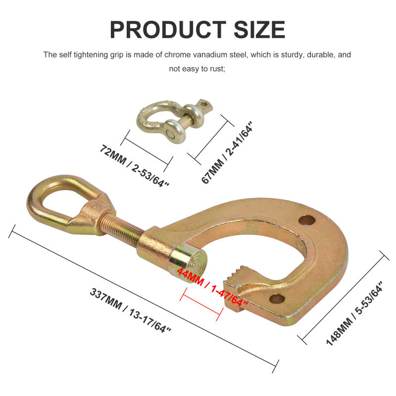 3 Ton G-Type Body Clamp