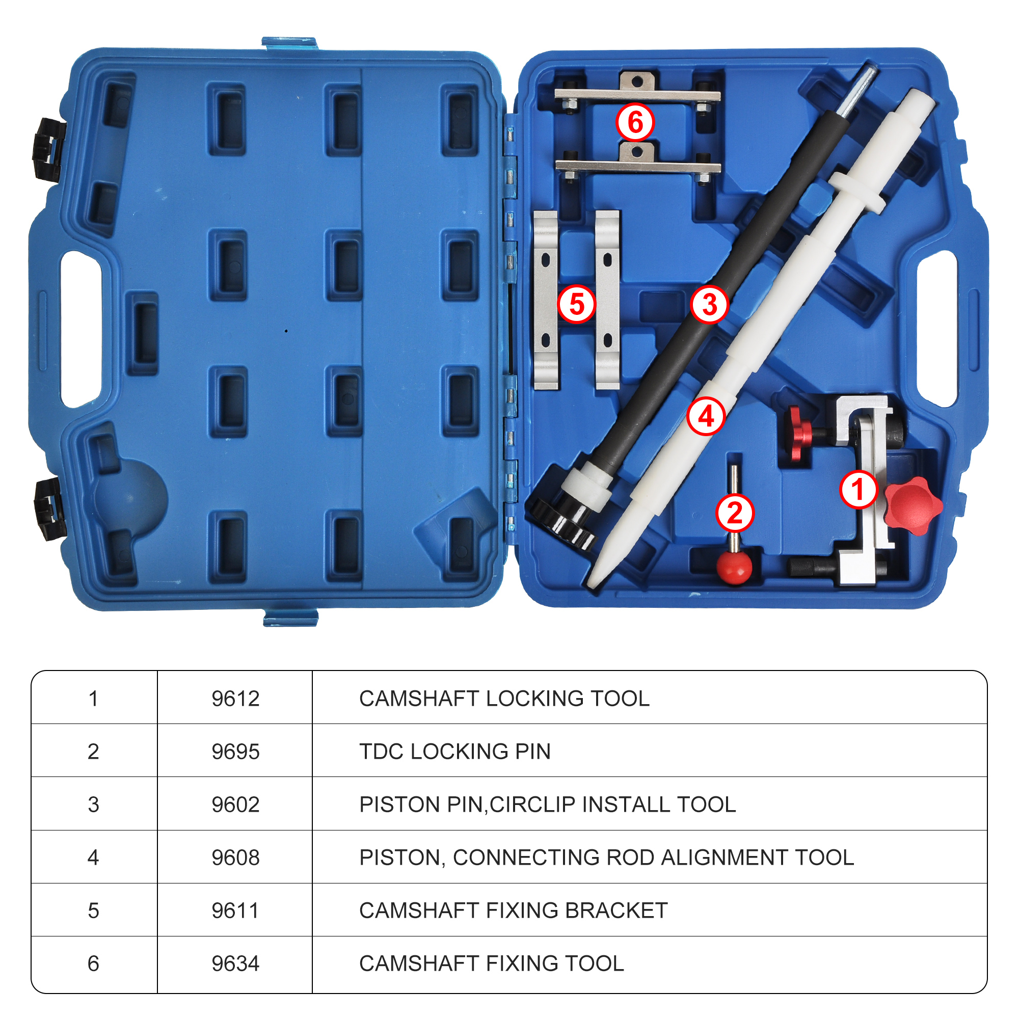 Engine Timing Cayenne Camshaft Alignment Tool Kit for Porsche 911/Boxster 996/997/987/986