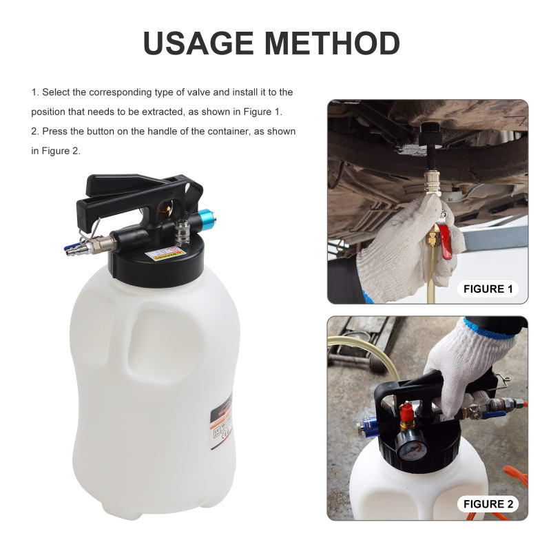 8L Pneumatic Auto Transmission Fluid Extractor & Refill Kit