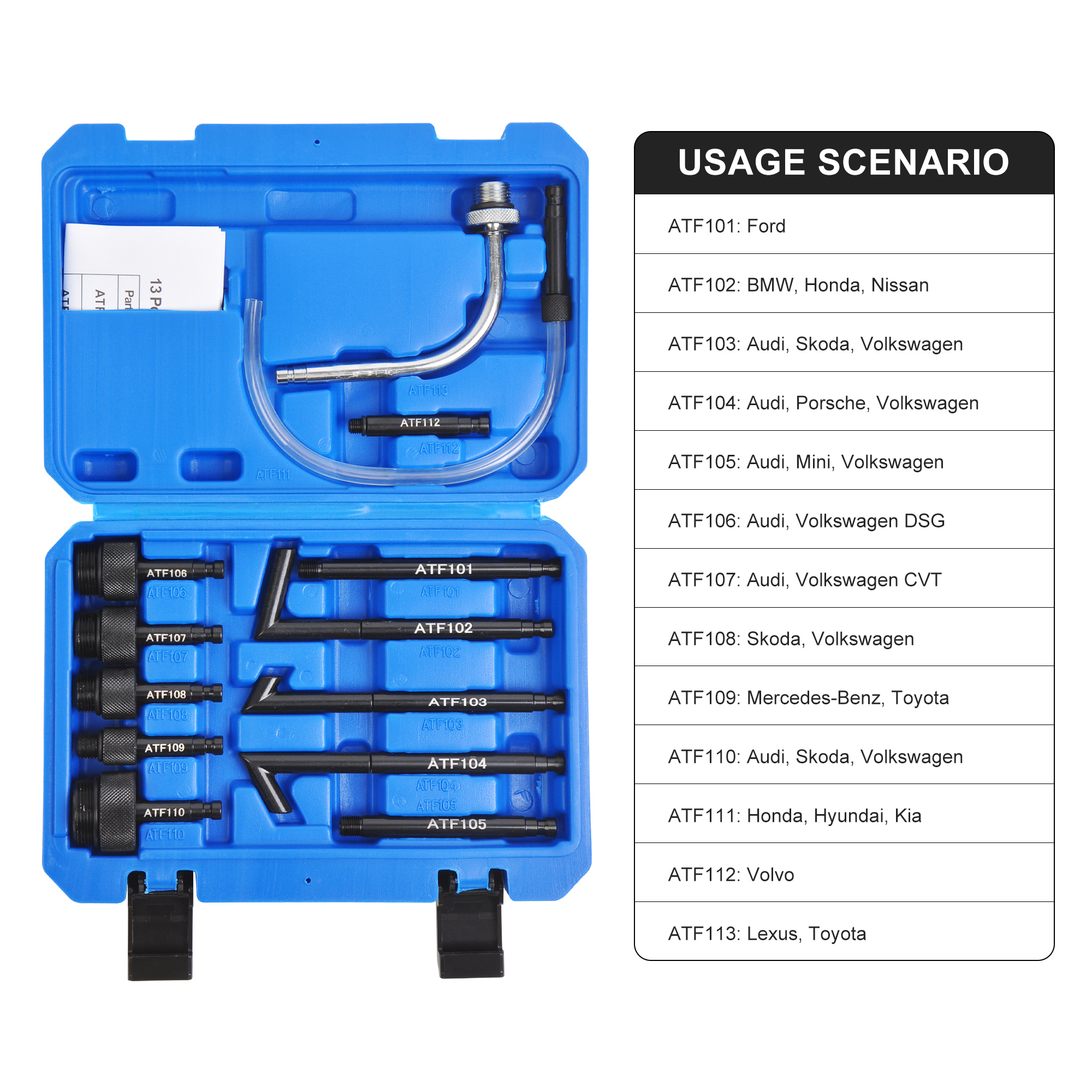 8L Pneumatic Auto Transmission Fluid Extractor & Refill Kit