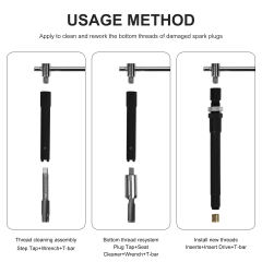 Spark Plug Thread Repair Kit