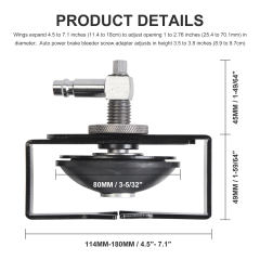 Universal Brake Bleeding Adaptor