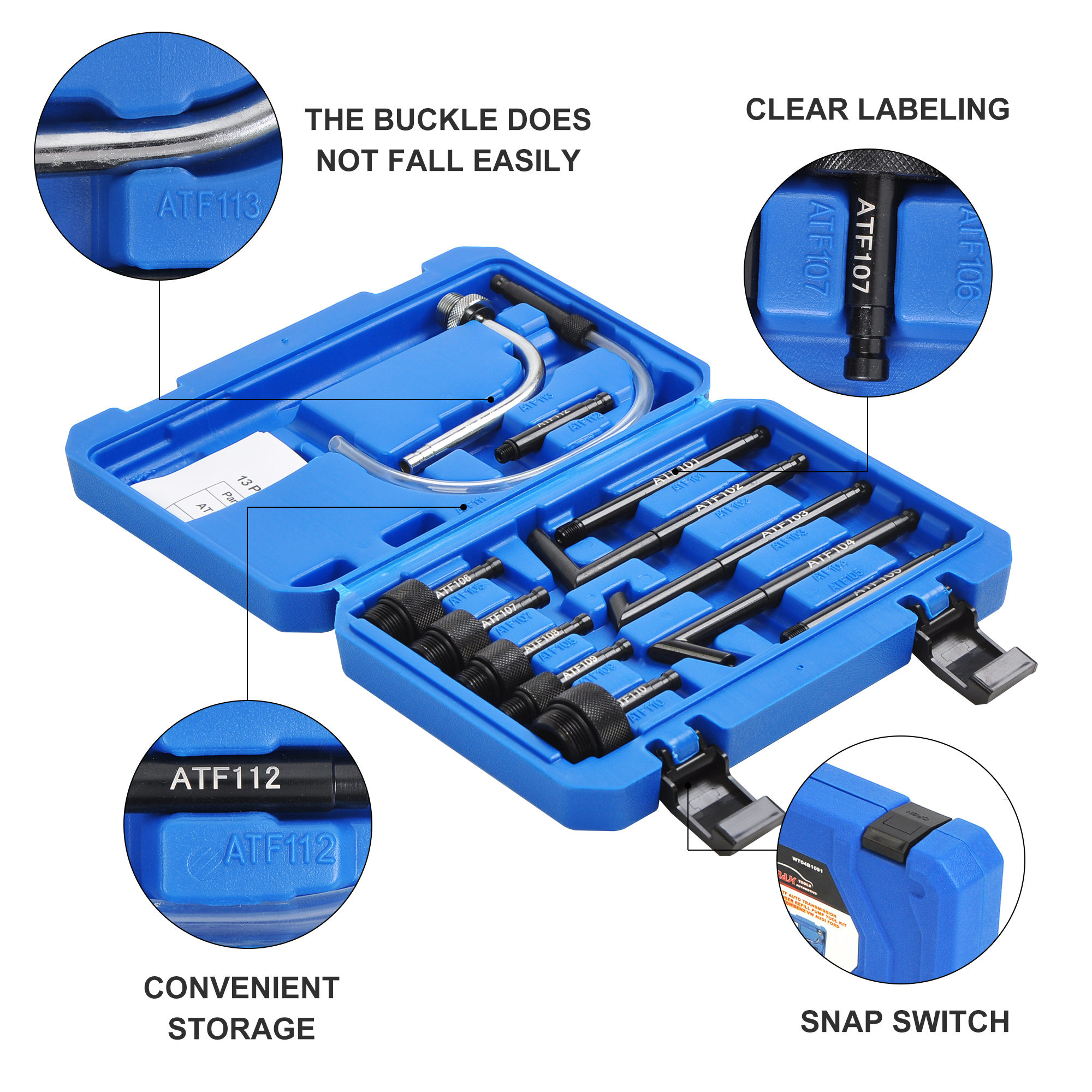 8L Pneumatic Auto Transmission Fluid Extractor & Refill Kit