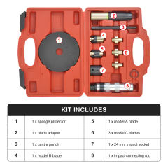 10PCS Wheel Nut Removal Set