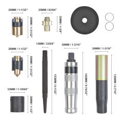 10PCS Wheel Nut Removal Set