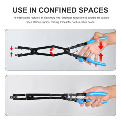 35 Degree Long Hose Clamp Pliers