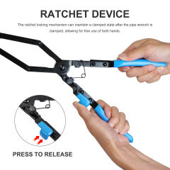 35 Degree Long Hose Clamp Pliers
