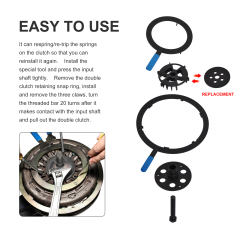 DSG DCT Transmission Remover Installer Tool Kit for Ford DPS6